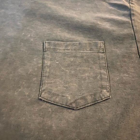 Zara Men’s Heavy Cotton Stonewash Grey T-Shirt Size medium - Picture 9 of 11